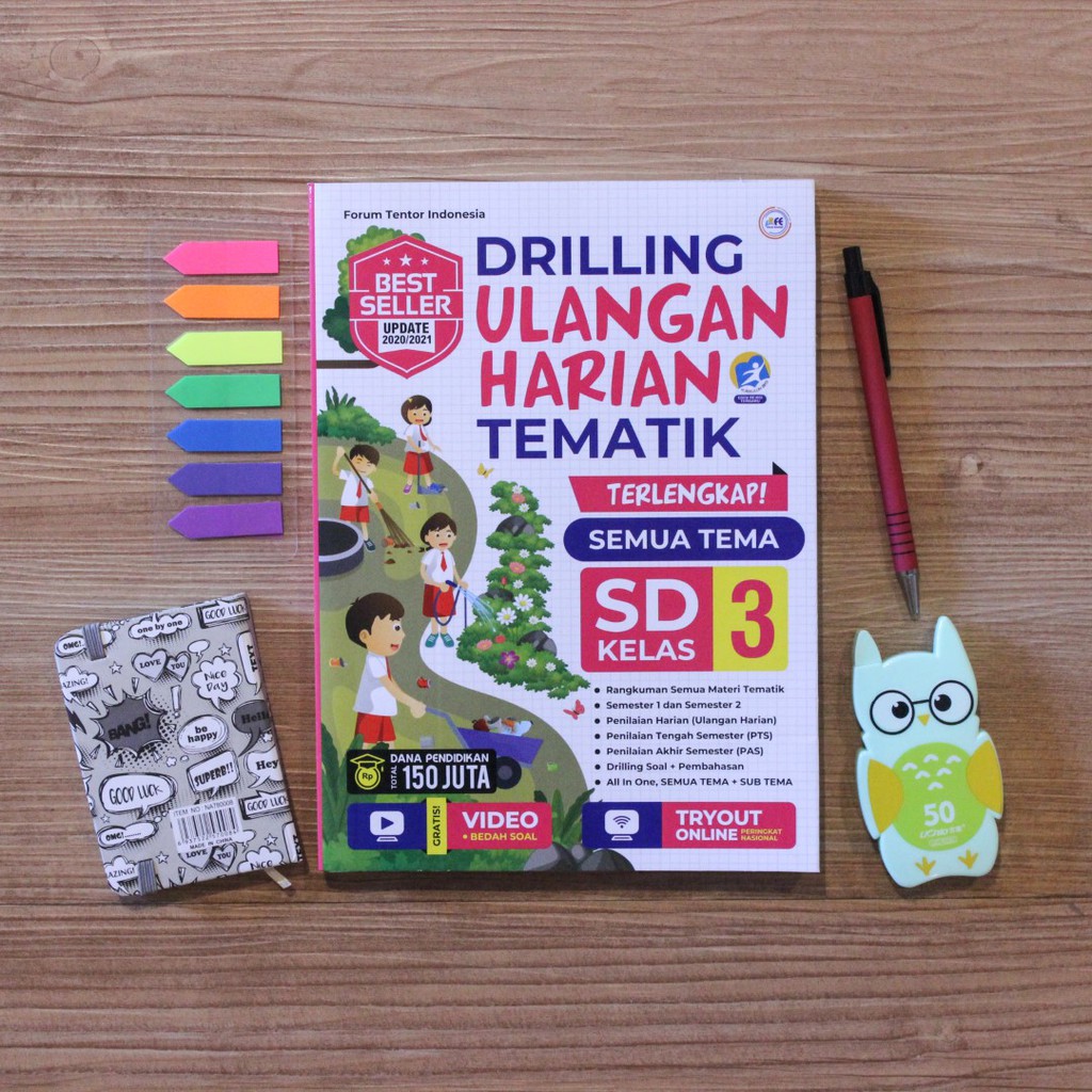 Jual Buku Ulangan Drilling Ulangan Harian Tematik Sd Kelas Shopee