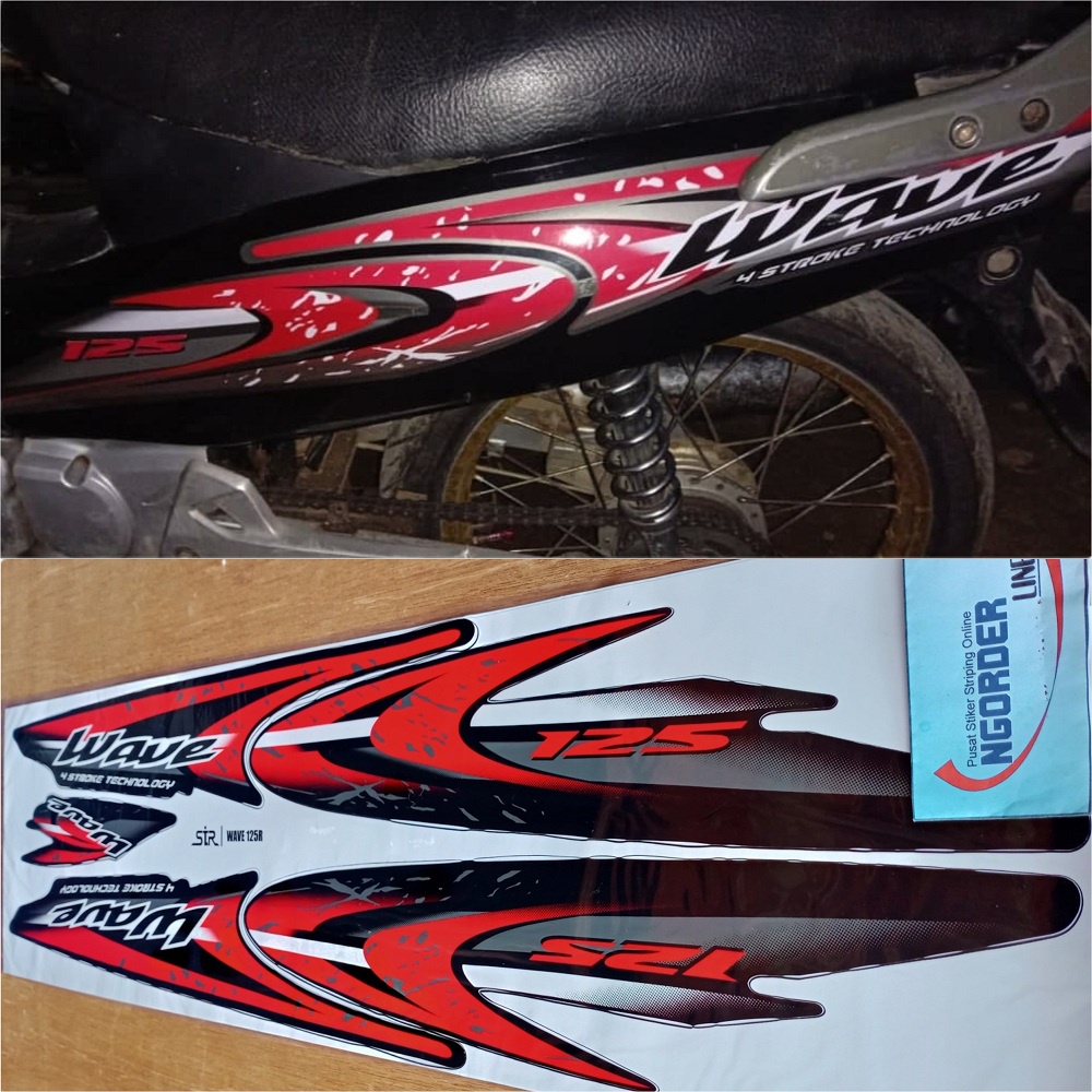 Jual Striping Streeping Decal Dekal Stiker Sticker Emblem Logo Motor