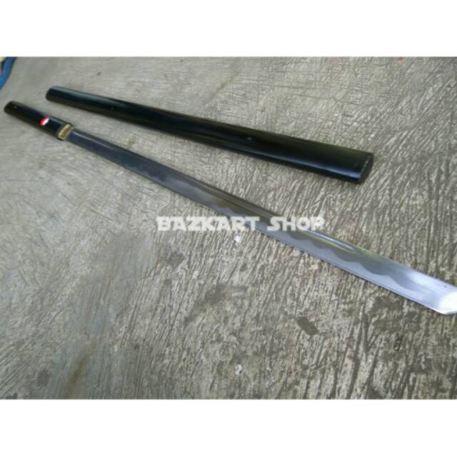 Jual Pedang Samurai Katana Shirasaya Sasuke Black Shopee Indonesia