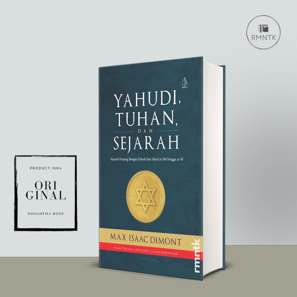 Jual Buku Yahudi Tuhan Dan Sejarah Hard Cover Sejarah Panjang