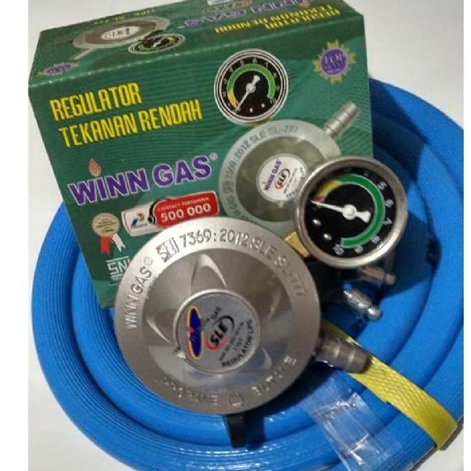 Jual Regulator Matic Biogas Winn Gaz Sle M Selang Gas Lpg Psi