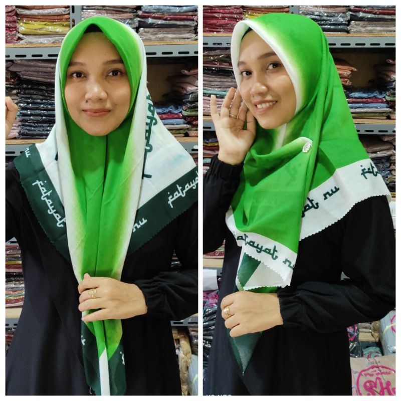 Jual Segiempat Fatayat Nu Hijab Nahdlatul Ulama Shopee Indonesia