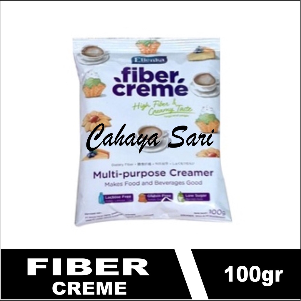 Jual Fiber Cream Ellenka Sachet Gram Krimer Pengganti Santan