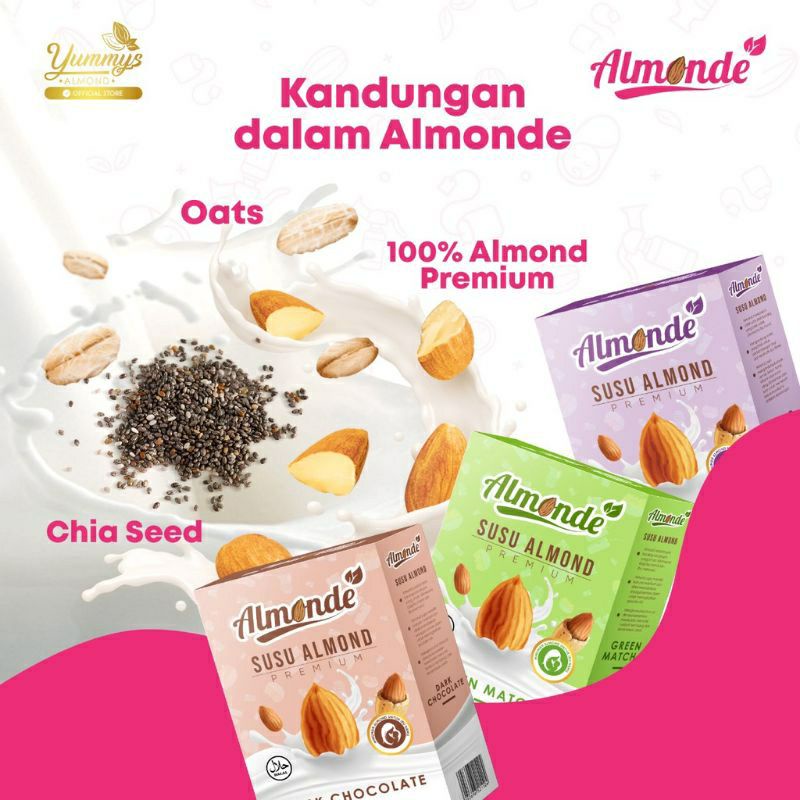 Jual Almonde Premium Almond Untuk Ibu Hamil Program Hamil Almonde