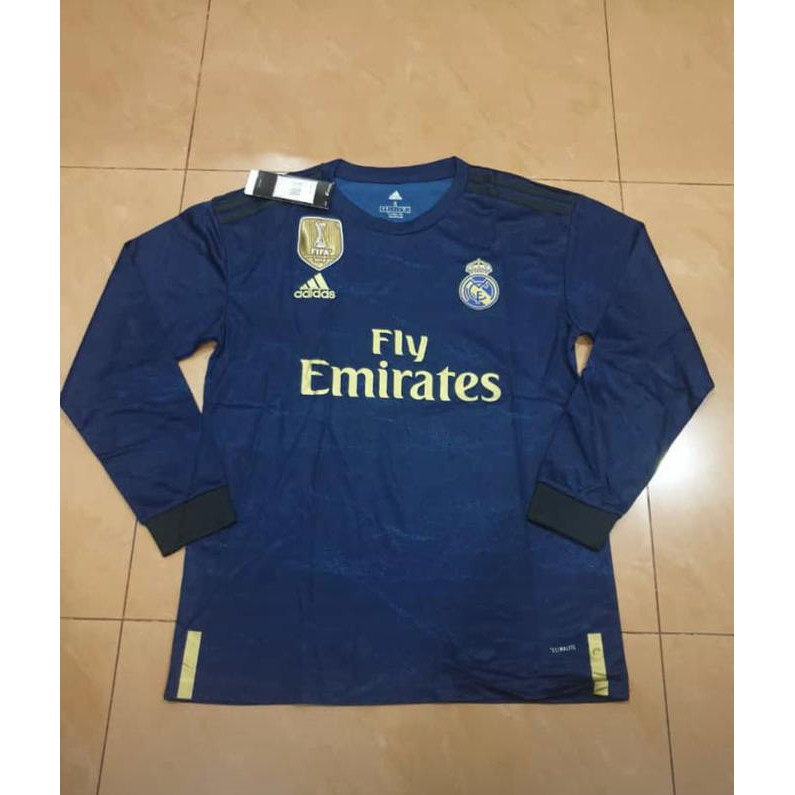 Jual Jersey Bola Real Madrid Away Ls Long Sleeve Grade Ori