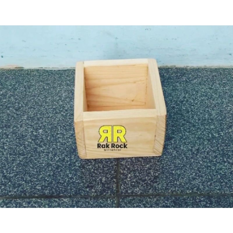 Jual Wooden Hampers 10x10x9 Wooden Box Carier Wooden Crate Keranjang