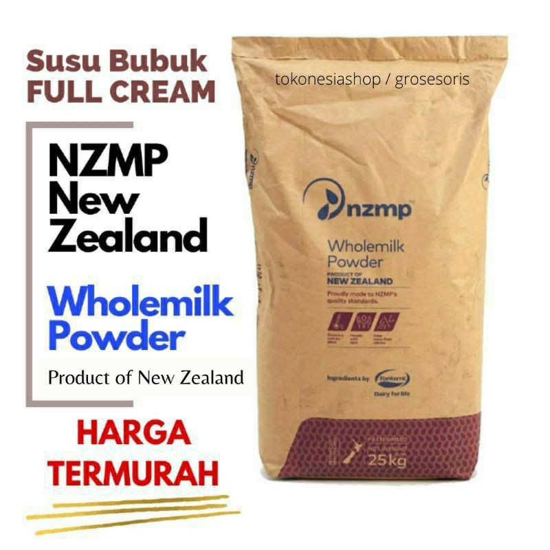 Jual Susu Bubuk Nzmp Full Cream Kg Wholemilk Powder By Fonterra New