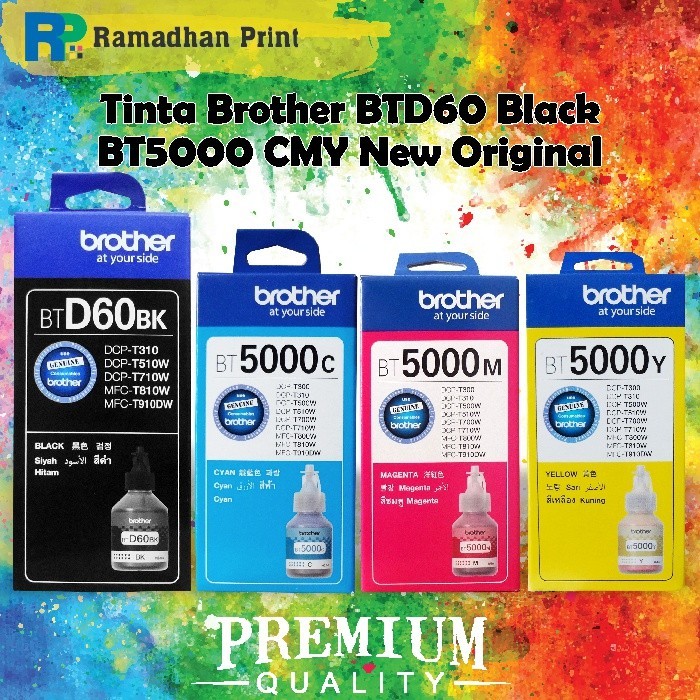 Jual Tinta Brother Btd Bk Btd D Bk Printer Dcp T Dcp T Dcp