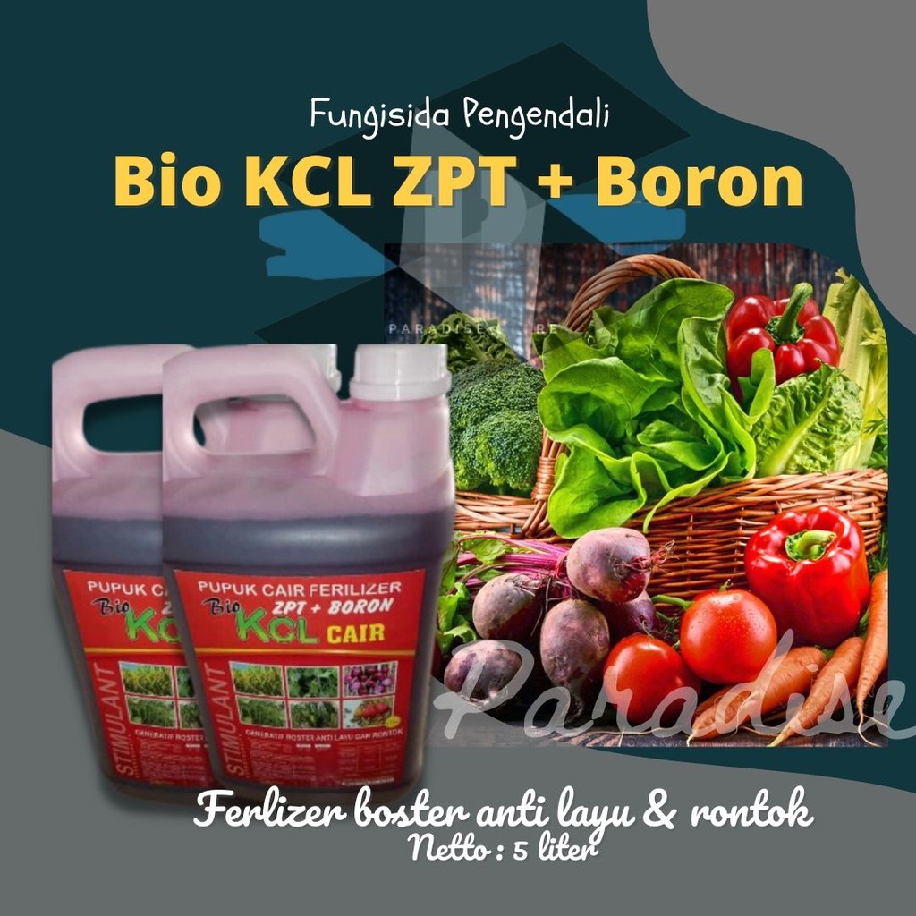 Jual Pupuk Ferilizer Cair Zpt Boron Bio Kcl Ml Pupuk Kcl Liter