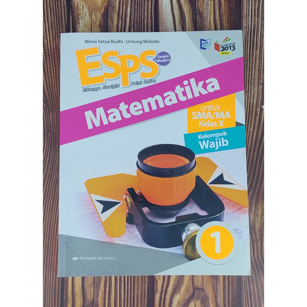 Jual Esps Matematika Kelompok Wajib Kelas X Shopee Indonesia