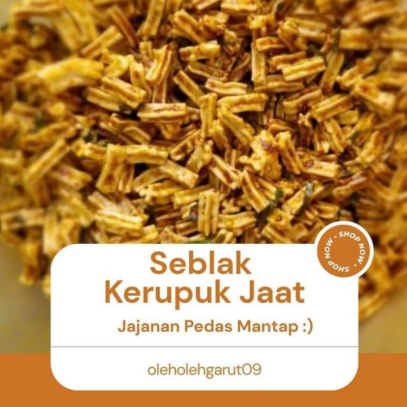 Jual Seblak Kerupuk Jaat Cemilan Pedas Makanan Seuhah Oleh Oleh Sunda