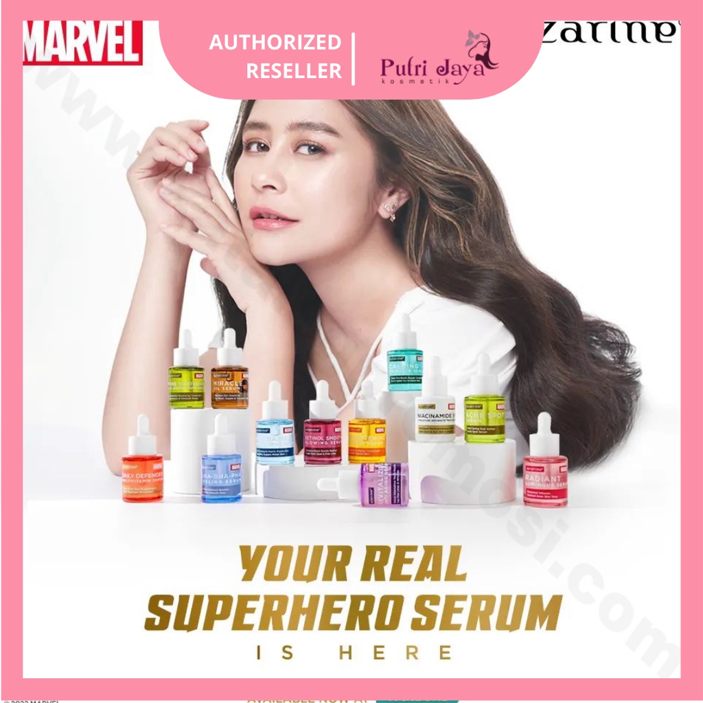 Jual Azarine Serum Superhero Marvel Series Aha Bha Pha Acne Spot