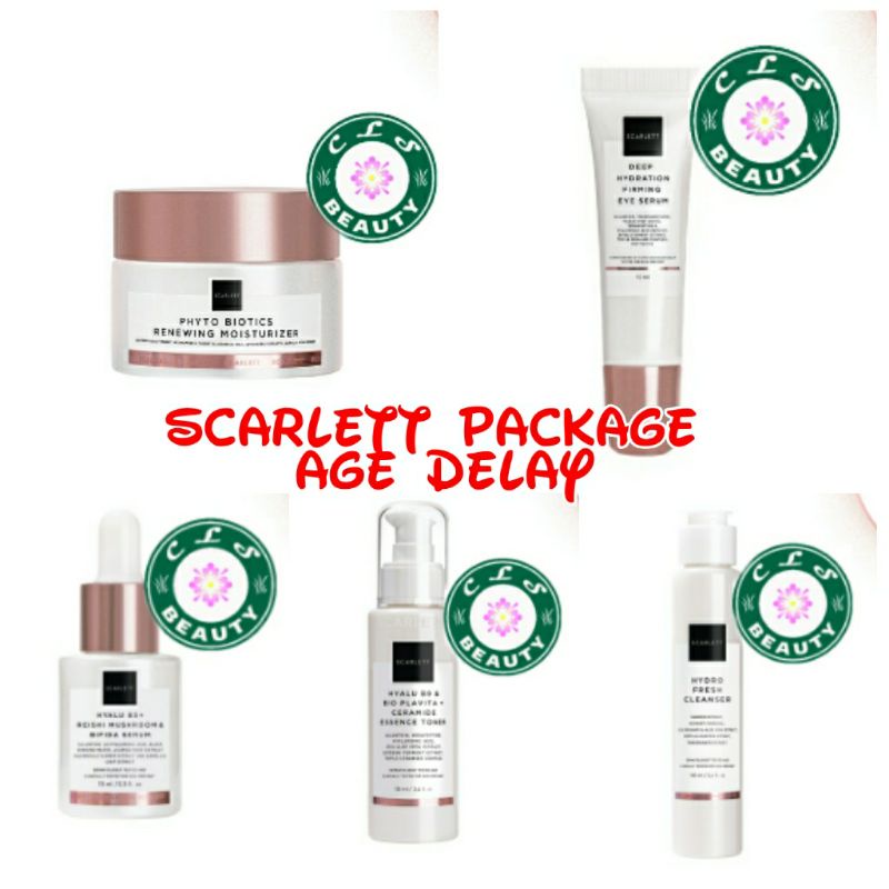 Jual Scarlett Whitening Age Delay Anti Aging Shopee Indonesia