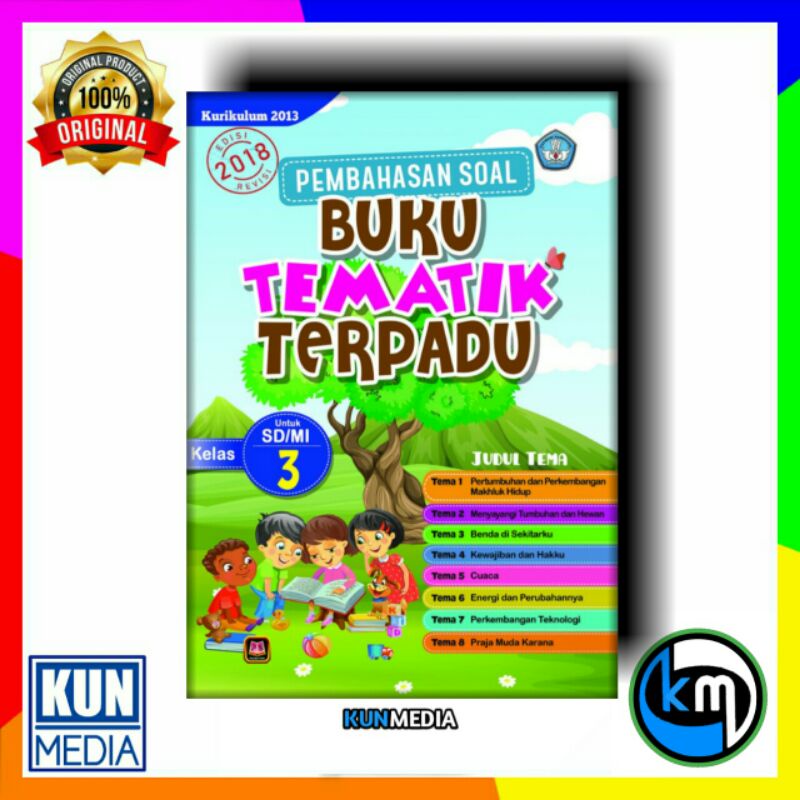 Jual Tematik SD Pembahasan Soal Buku Tematik Terpadu Kelas 3 SD