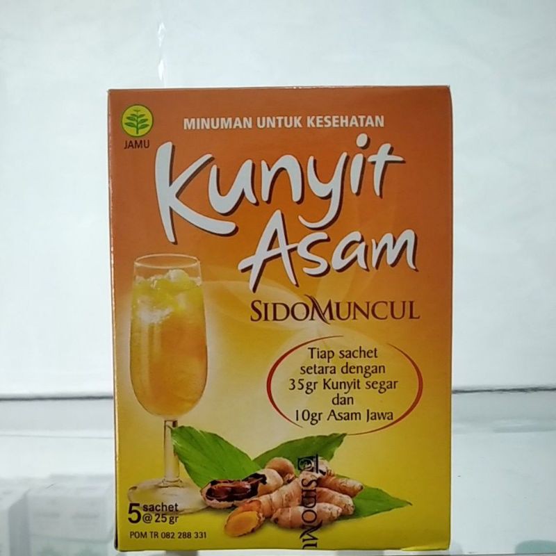 Jual KUNYIT ASAM SIDOMUNCUL 1 BOX ISI 5 SACHET Shopee Indonesia