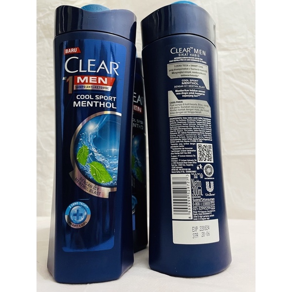 Jual Clear Men Shampoo Ml Anti Ketombe Cool Sport Menthol Original