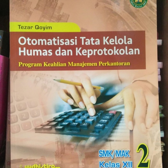 Jual BUku Otomatisasi Tata Kelola Humas Dan Keprotokolan Kelas 12 Smk