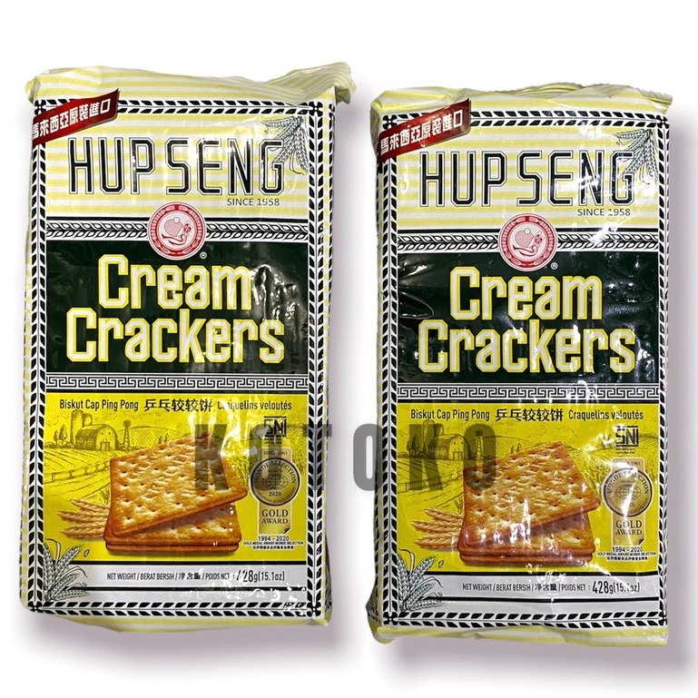 Jual Hup Seng Cream Crackers 428gr Hup Seng Biskuit Asin Shopee