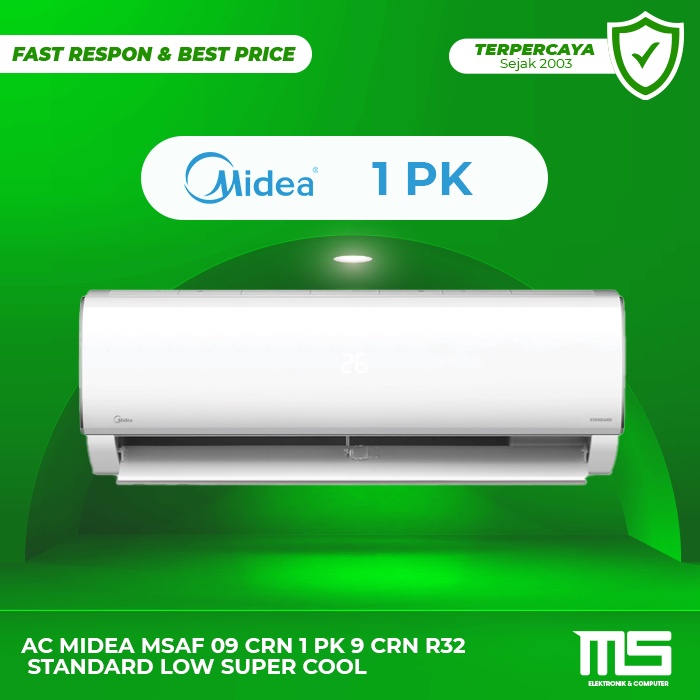 Jual Ac Midea Msaf Crn Pk Crn R Standard Low Super Cool