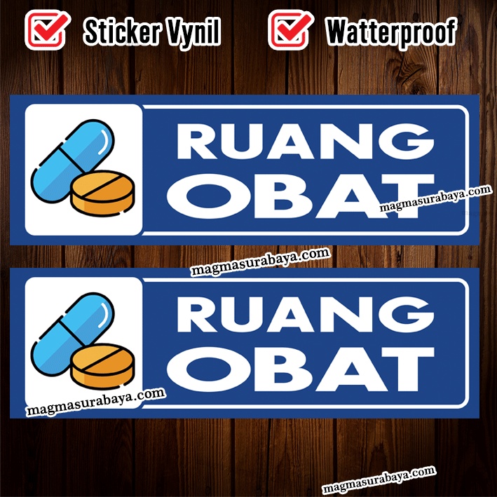 Jual Stiker Ruang Obat Label Sticker Shopee Indonesia