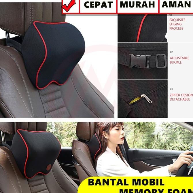 Jual Interior Bantal Sandaran Mobil Bantal Sandaran Leher Kepala Jok