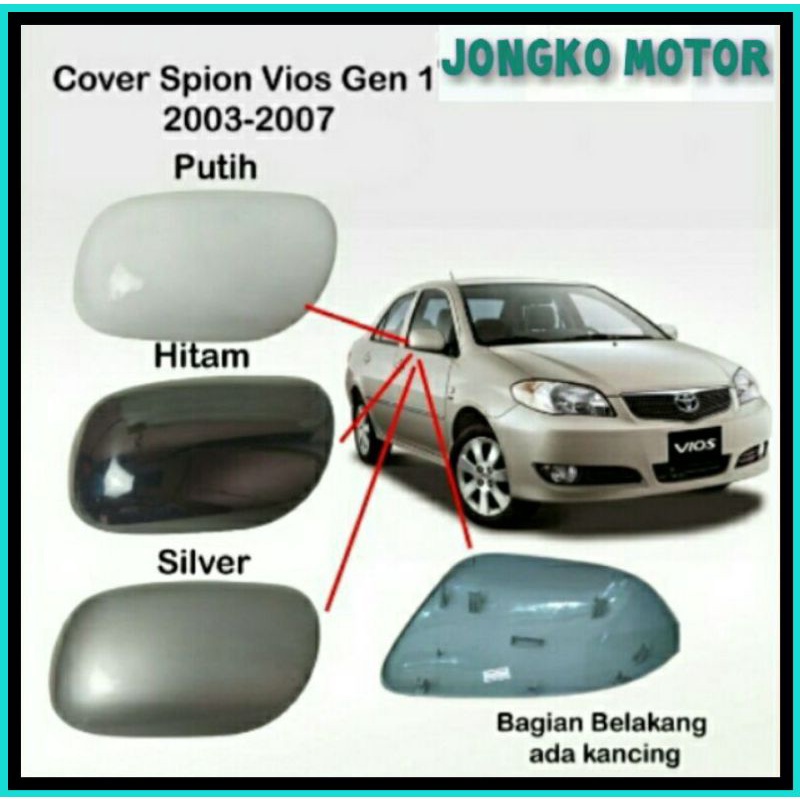 Jual Cover Spion Vios Gen 1 ORIGINAL 2003 2004 2005 Kanan Atau Kiri