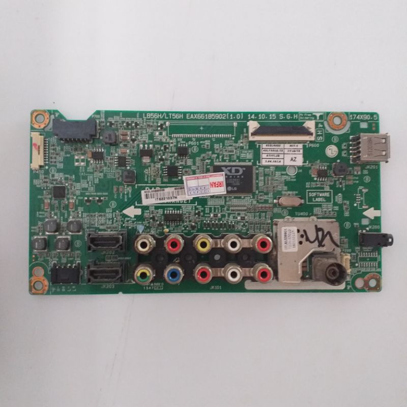 Jual Mb Mainboard Lg Lf Lf A Ta Modul Mesin Tv Led Lg