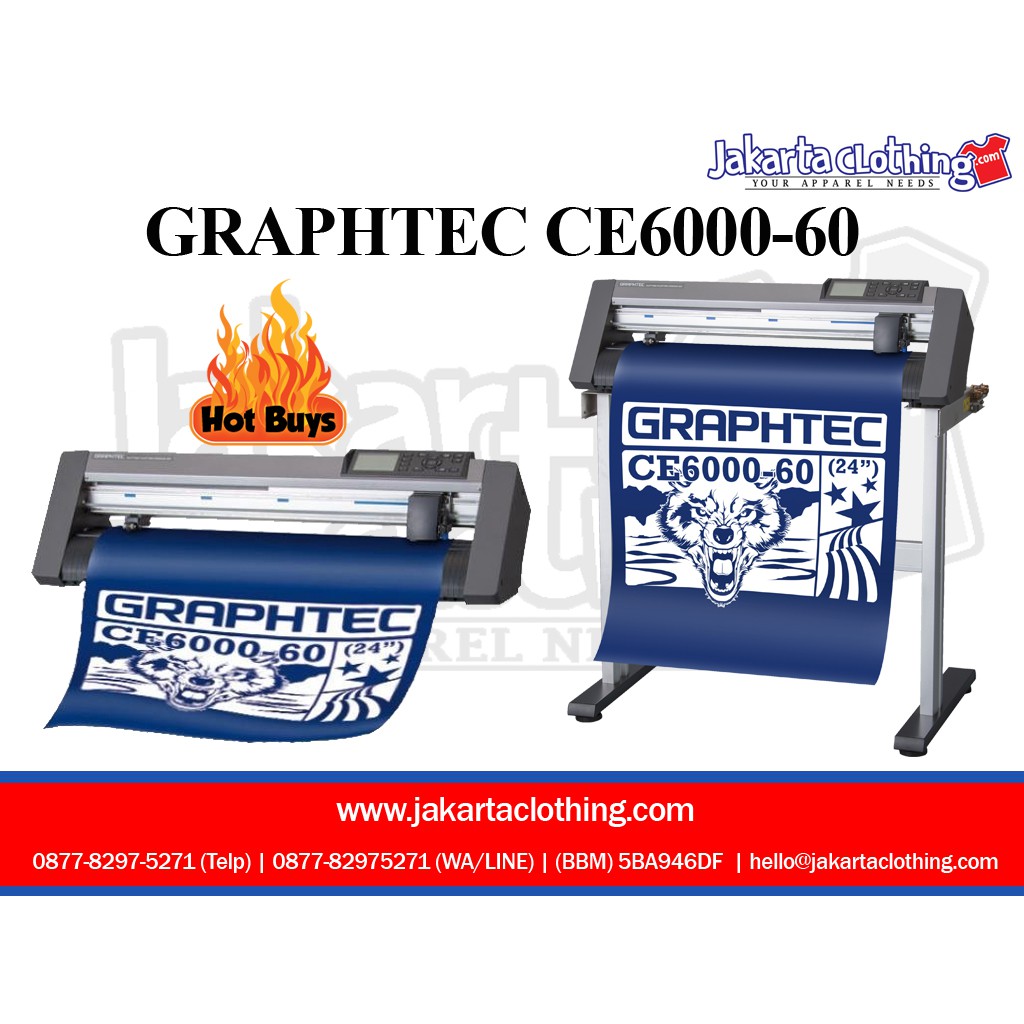 Jual Mesin Cutting Plotter Graphtec CE6000 60 TANPA KAKI Shopee