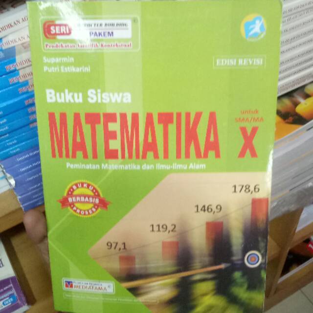 Jual Buku Siswa Matematika Sma Kelas 1 K13 Peminatan Mediatama Shopee