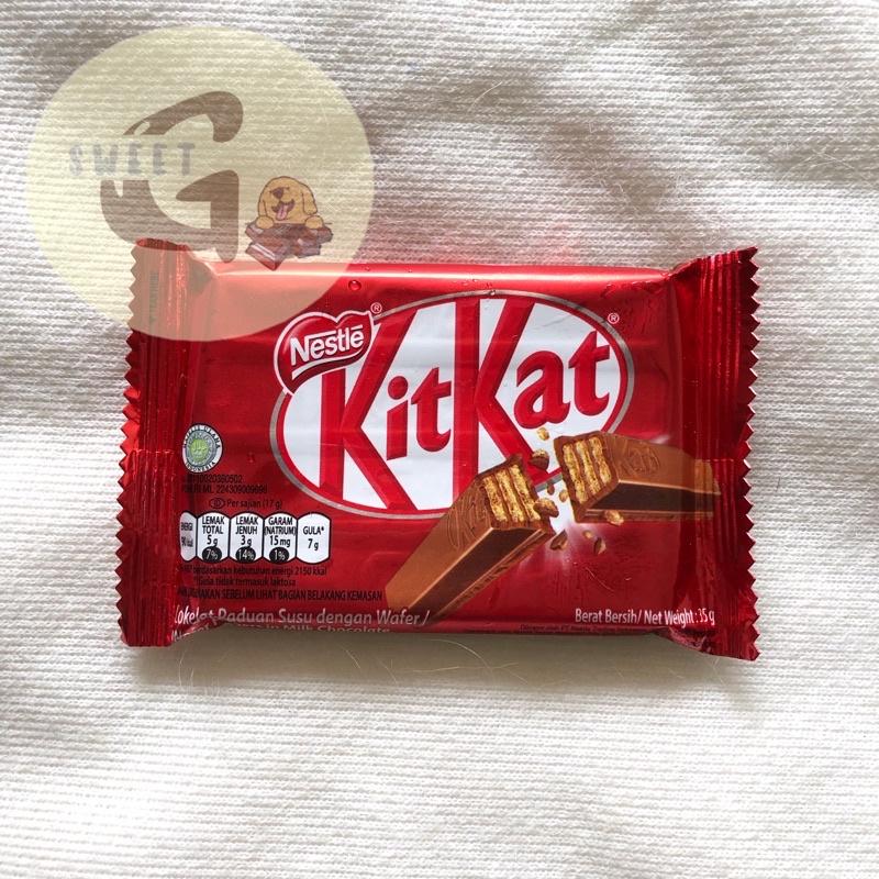 Jual Nestle KitKat 4F 35g Coklat Kitkat Cokelat Susu Wafer Shopee