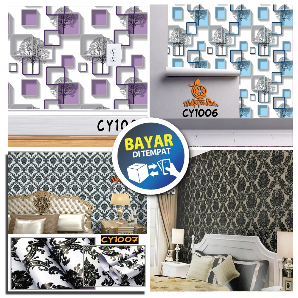 Jual Wallpaper Stiker Dinding Kamar Tidur Wallpaper 3d Wallstiker