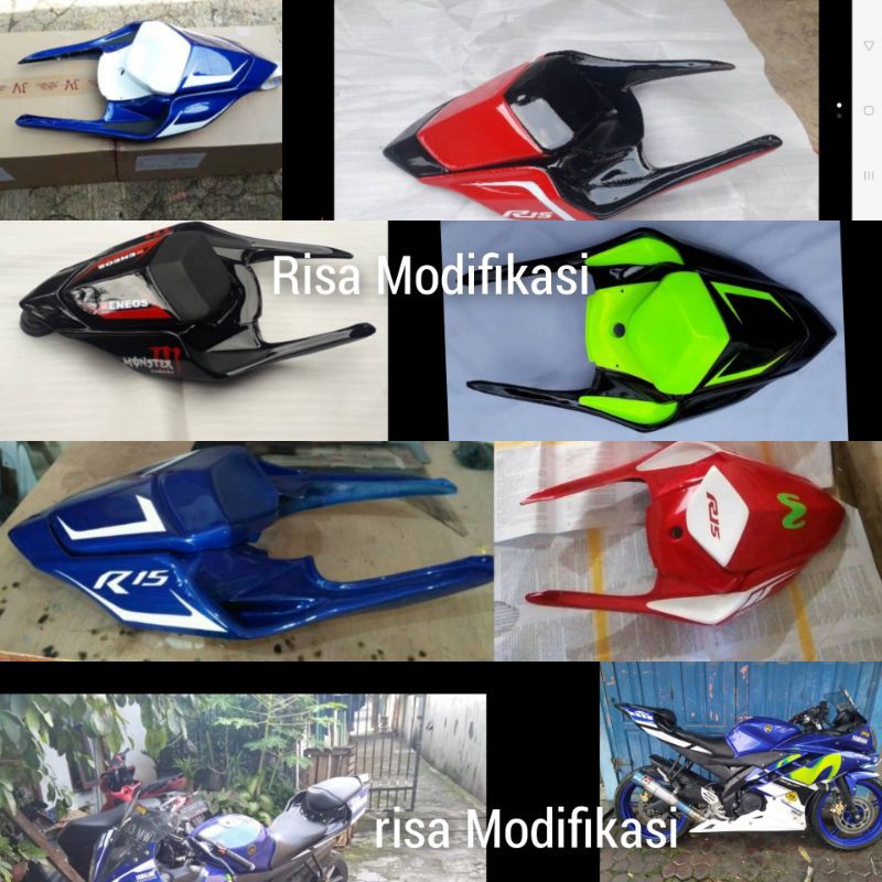 Jual Body Belakang R15 V2 Model R6 New Body Belakang Model R6 R15 V2