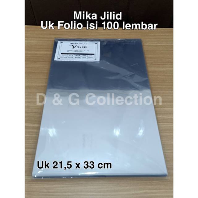 Jual PLASTIK MIKA JILID FILM V GEN 0 10 MM Shopee Indonesia