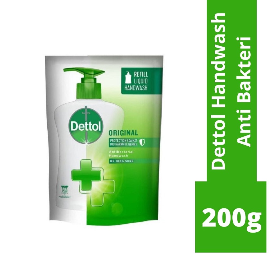 Jual Dettol Handwash Anti Bakteri Original Refill Pack G Shopee