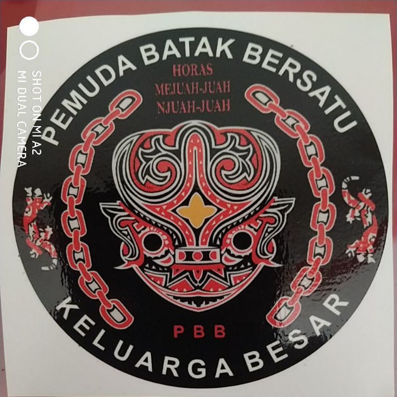 Jual Stiker PBB Pemuda Batak Bersatu Shopee Indonesia