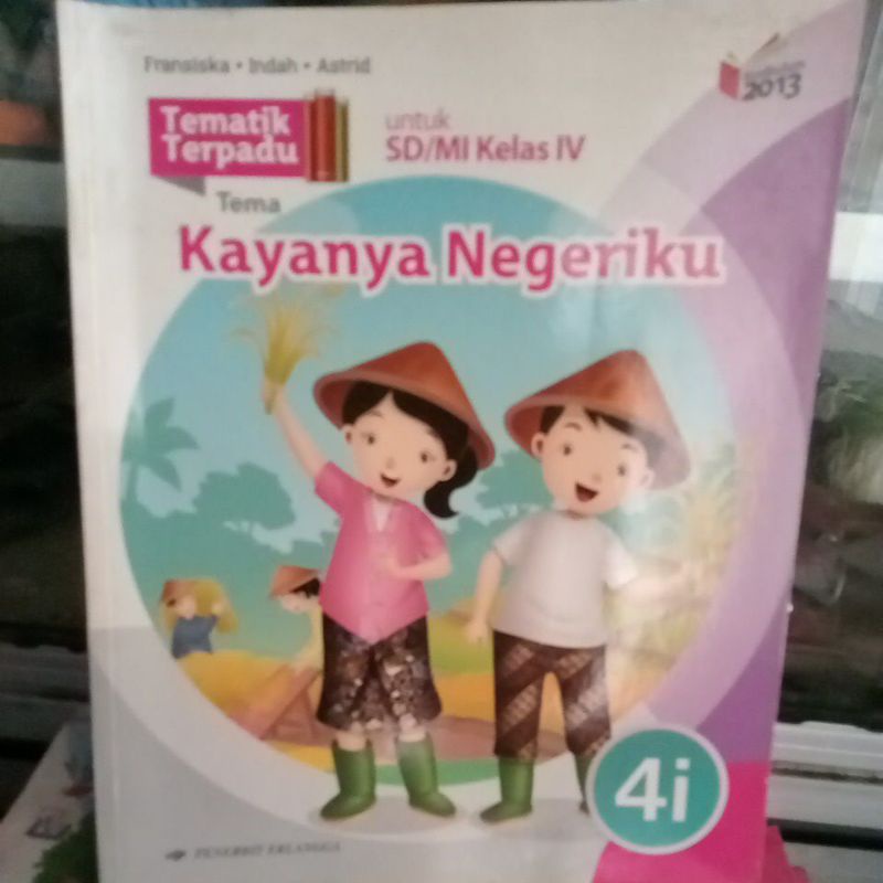 Jual Tematik Terpadu Tema Kayanya Negeriku Untuk Kelas 4 SD 4i Shopee