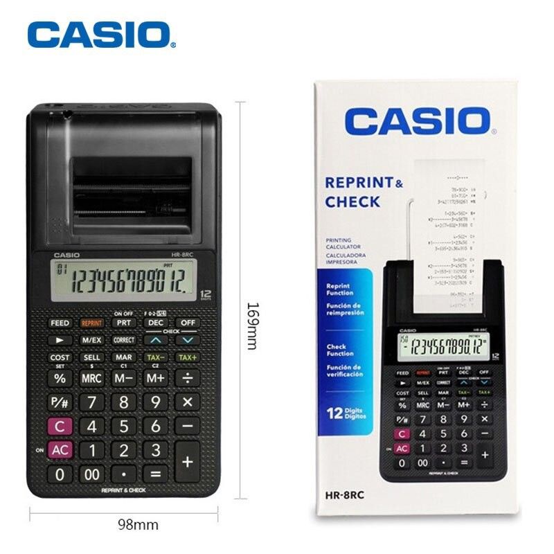 Jual Kalkulator Printing Casio Digits Hr Rc Pcs Shopee Indonesia