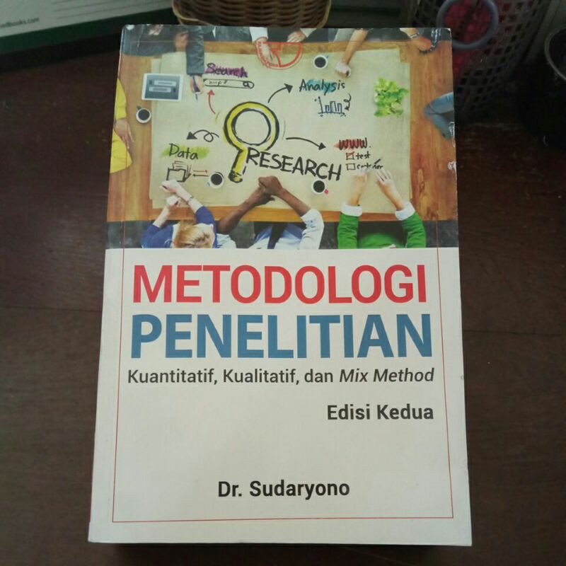 Jual Buku Original Metodologi Penelitian Kuantitatif Kualitatif Dan