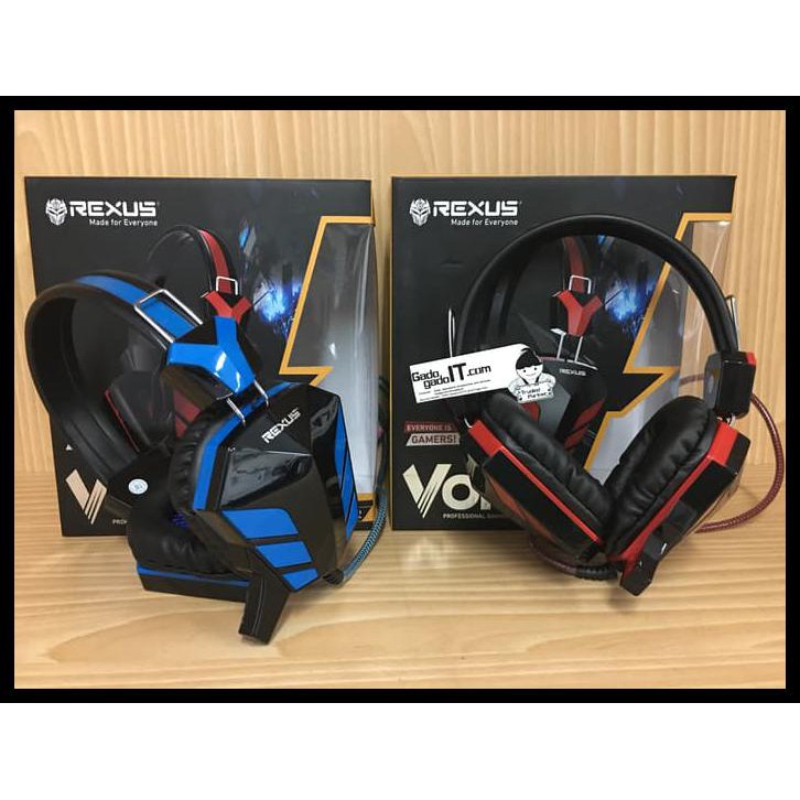 Jual Harga Spesial Rexus Vonix F F Headset Headphone Profesional