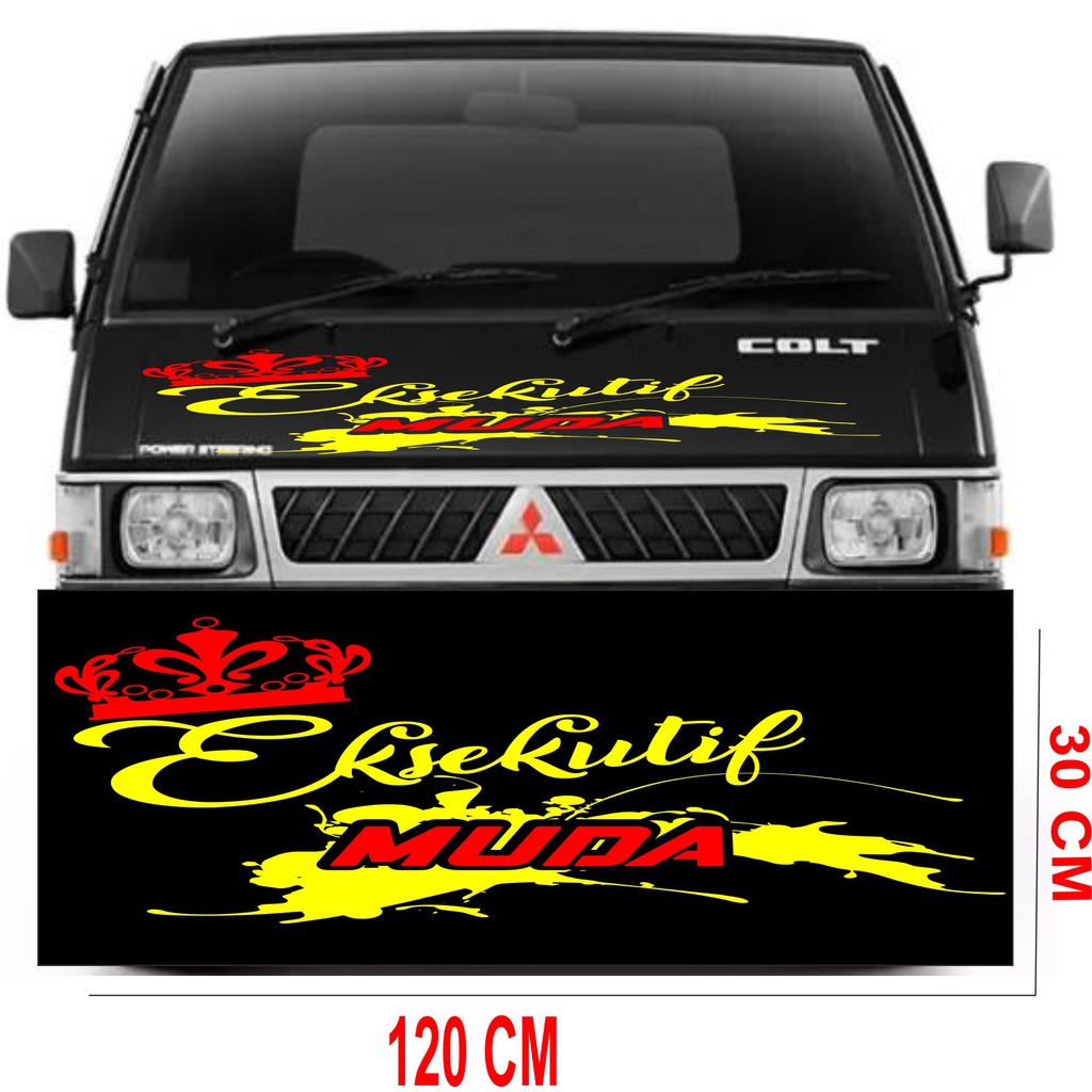 Jual CUTTING STICKER MOBIL STIKER VARIASI BODY DEPAN ATAU KABIN MOBIL