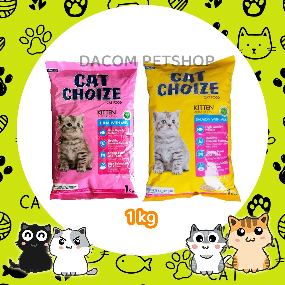 Jual Cat Choize Kitten Kg Makanan Kucing Cat Choize Tuna Milk