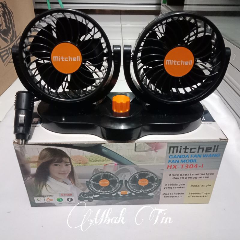 Jual Kipas Angin Mobil Mitchell Double Fan Mobil Ganda 24V HX T304 I