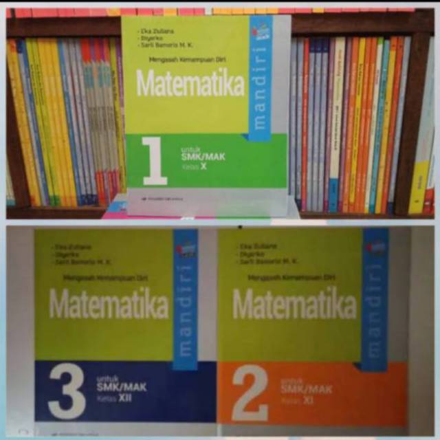 Jual Baru Mandiri Matematika Smk Kelas X Xi Xii Ki Kd Erlangga Shopee