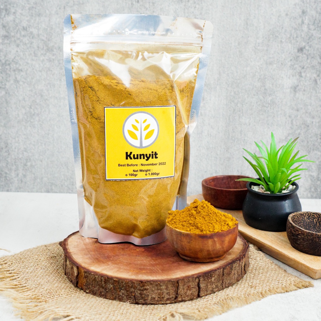 Jual Gr Kunyit Bubuk Murni Ground Turmeric Rempah Jsr