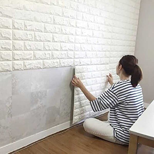 Jual WALLPAPER DINDING 3D Wallpaper Dinding Foam Wallfoam Brickfoam