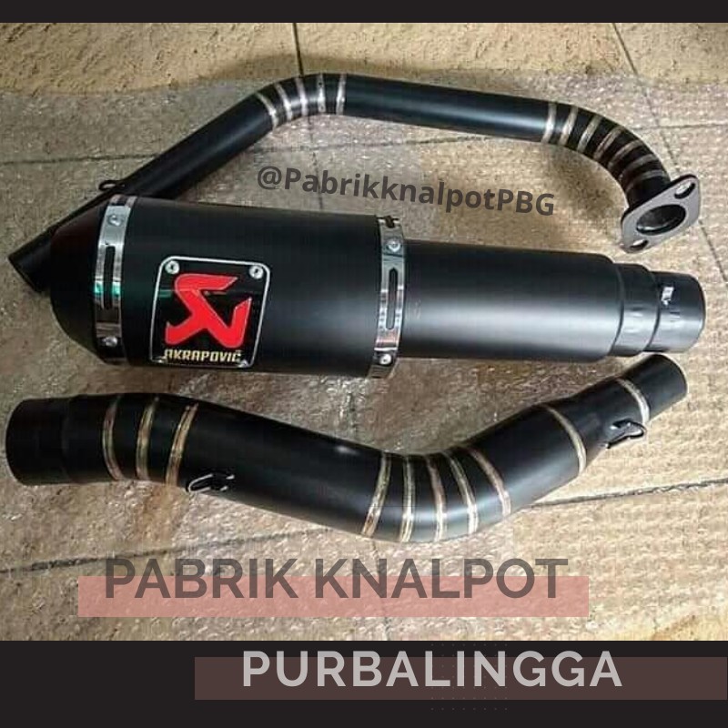 Jual FULLSYSTEM AKRA LORENZO CARBON MOTOR NINJA CBR LOKAL CBR 150