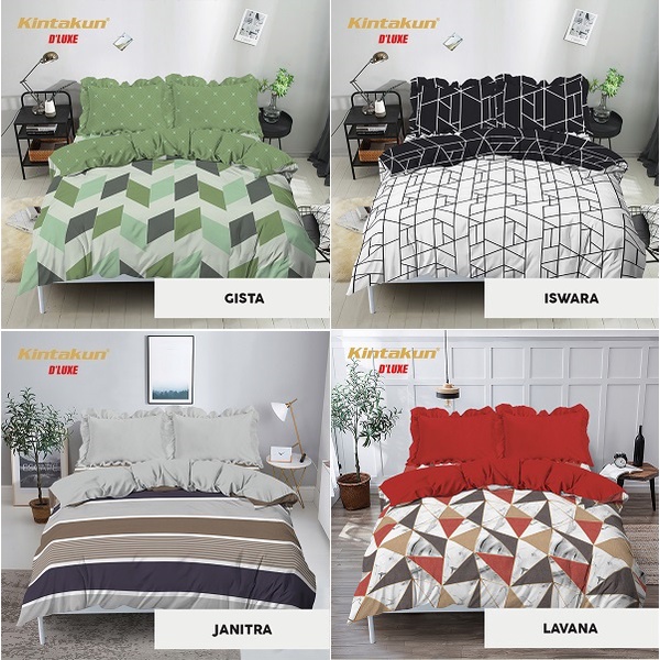 Jual Kintakun Bed Cover Set D Luxe Size King Nirmana Edition Uk