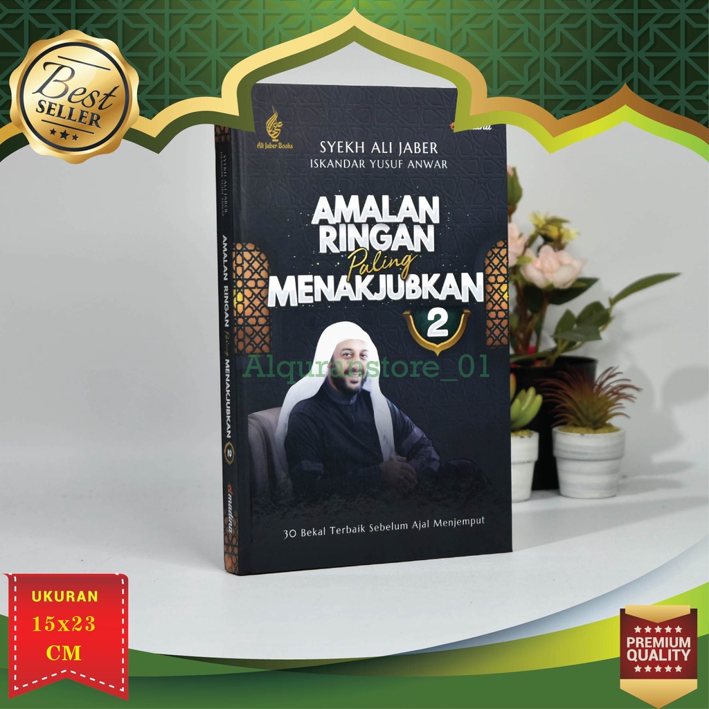 Jual Buku Syekh Ali Jaber Amalan Ringan Paling Menakjubkan 2 30