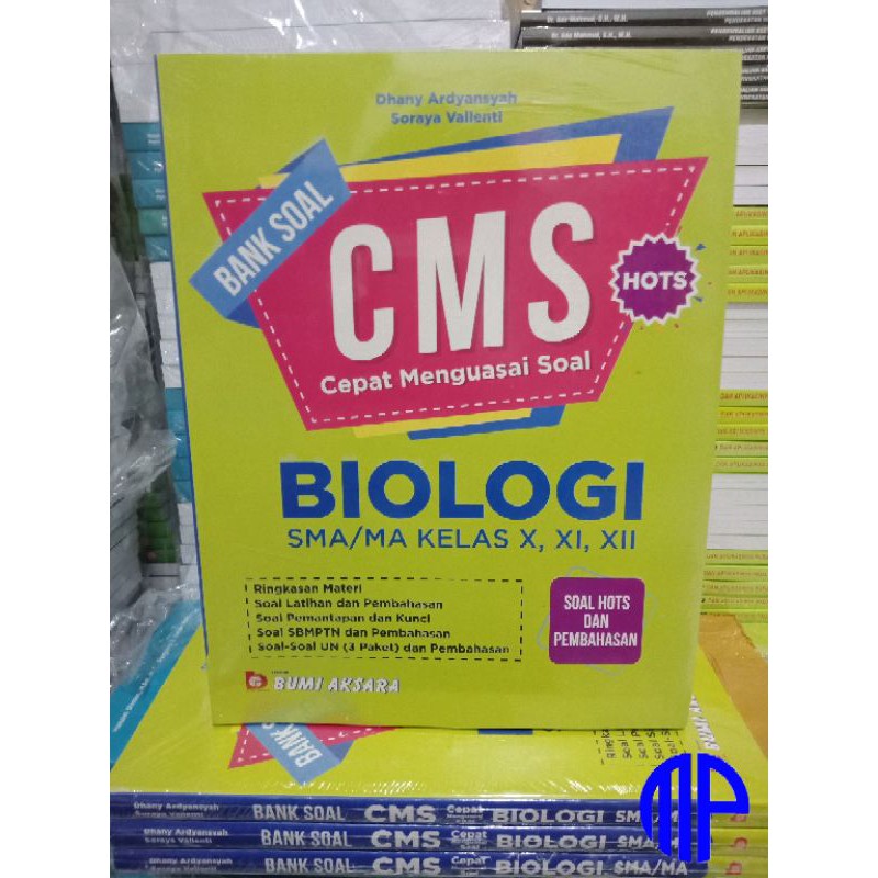 Jual BANK SOAL CMS CEPAT MENGUASAI SOAL BIOLOGI SMA MA KLS X XI XII