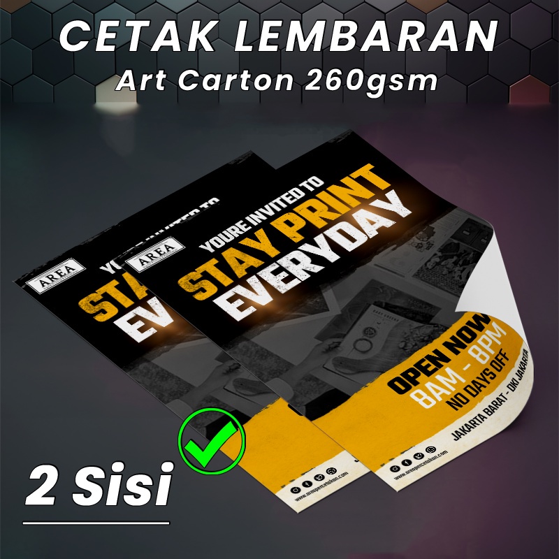 Jual Cetak Print Art Carton Print Art Carton Cetak Bahan Art Carton